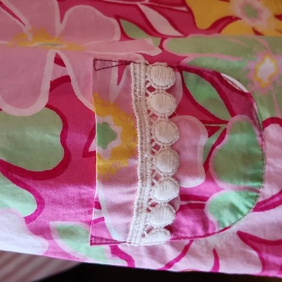 Baby GAP Floral Pink Sleeveless Dress Size 12-18 M - Picture 8 of 8